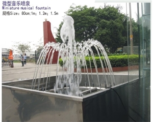 1米圆形音乐喷泉